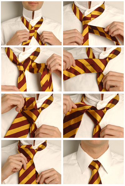 как завязать галстуки