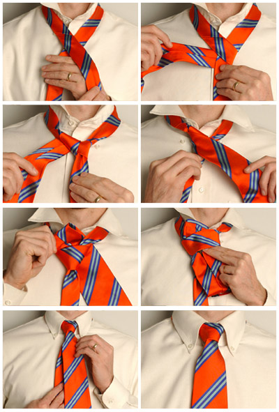 как завязать галстуки